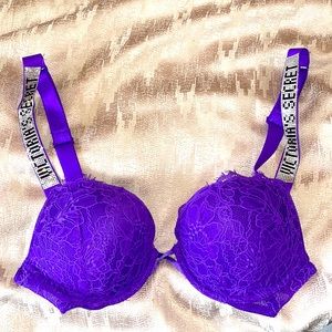 Shinestrap VS Bombshell Bra NWT